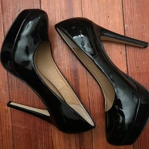 Black high heels